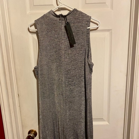 Grey jersey dress - Picture 2 of 3